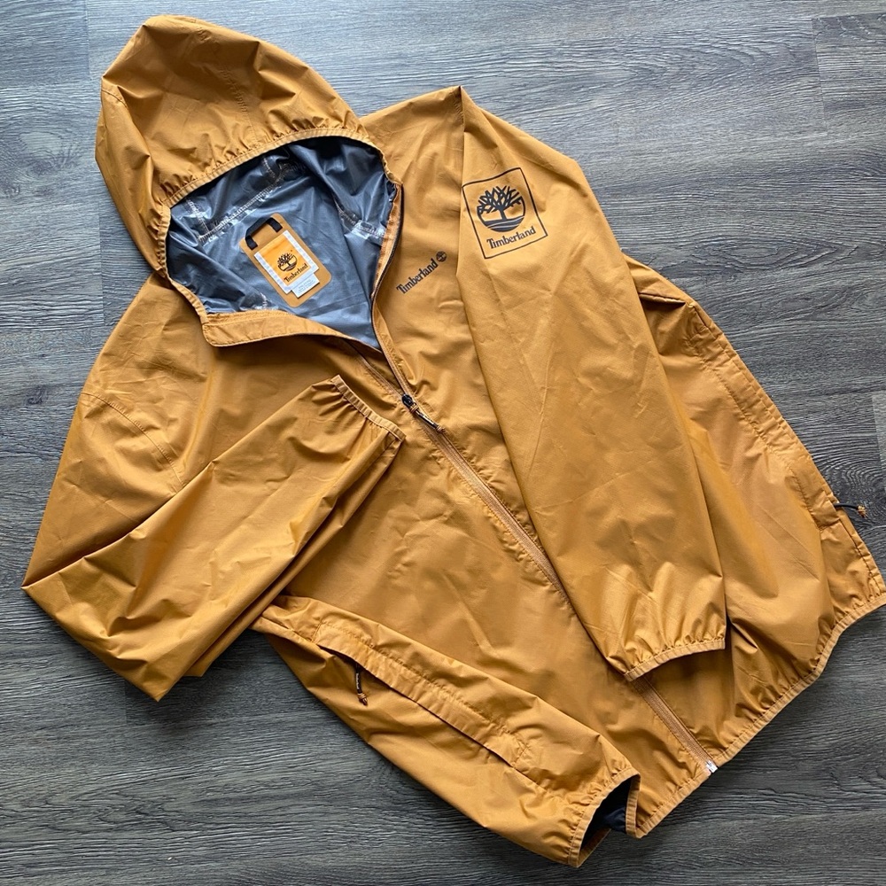Timberland Tan Hooded Jacket
